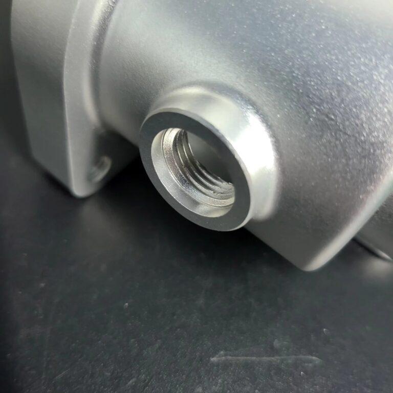 Barra billet lower thermostat housing