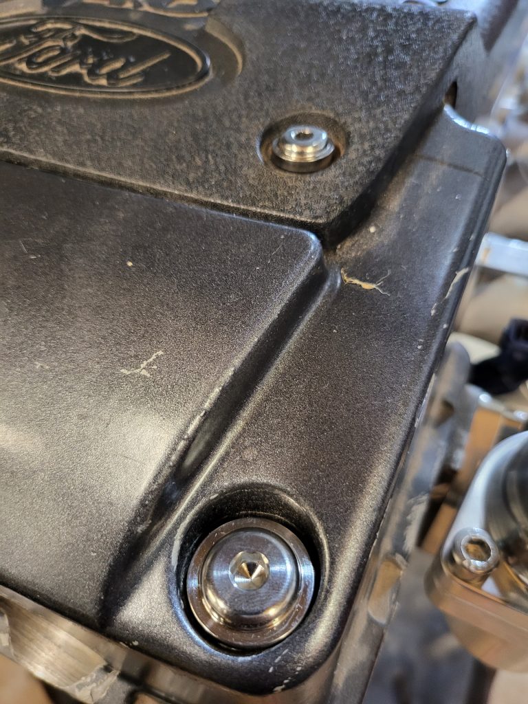 Barra Titanium cam cover bolts Custom Alloy Welding