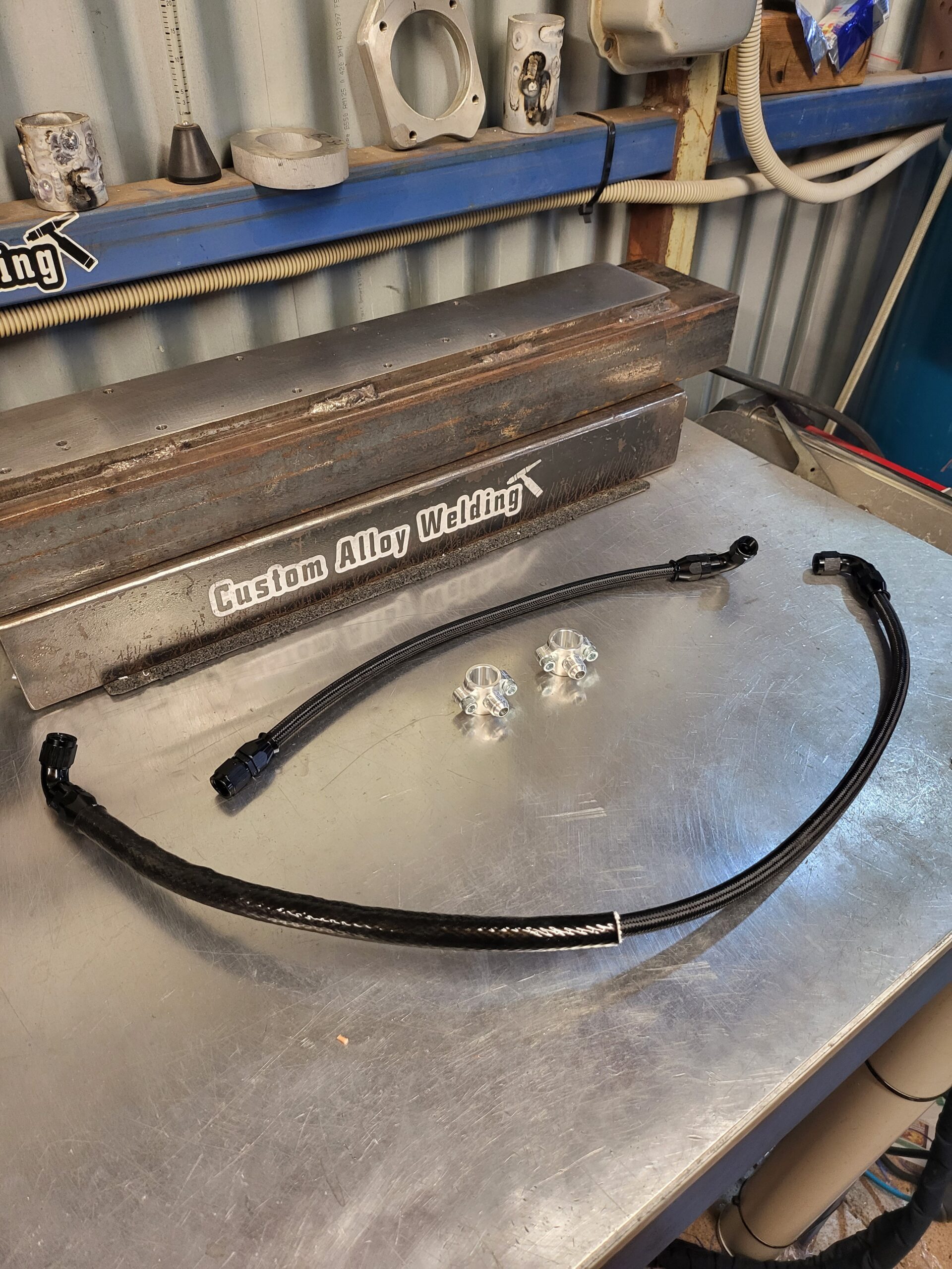 NA+T water line kit Custom Alloy Welding