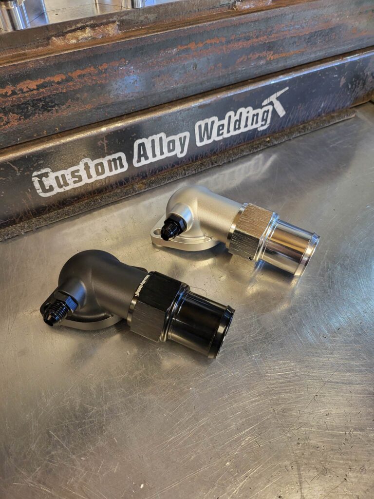 Barra/SOHC Billet standard replacement thermostat housing with 20 jic